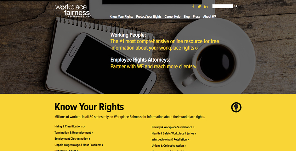 Honoree - Workplace Fairness