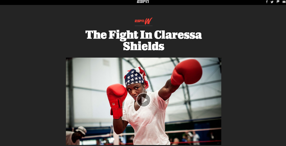 Honoree - The Fight In Claressa Shields