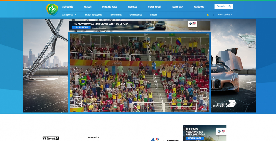 Honoree - The Games of the XXXI Olympiad – Live