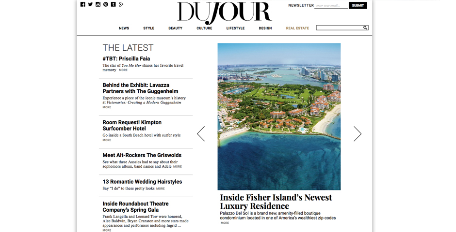 Honoree - DuJour Media