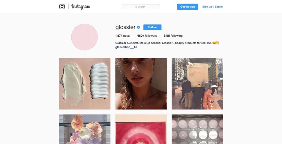 People's Voice - Glossier (Instagram)