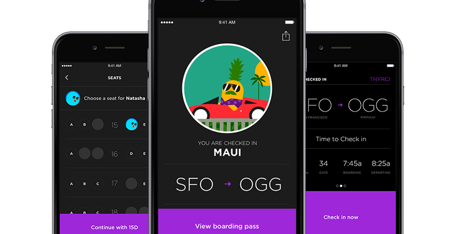 Nominee - Virgin America’s New App