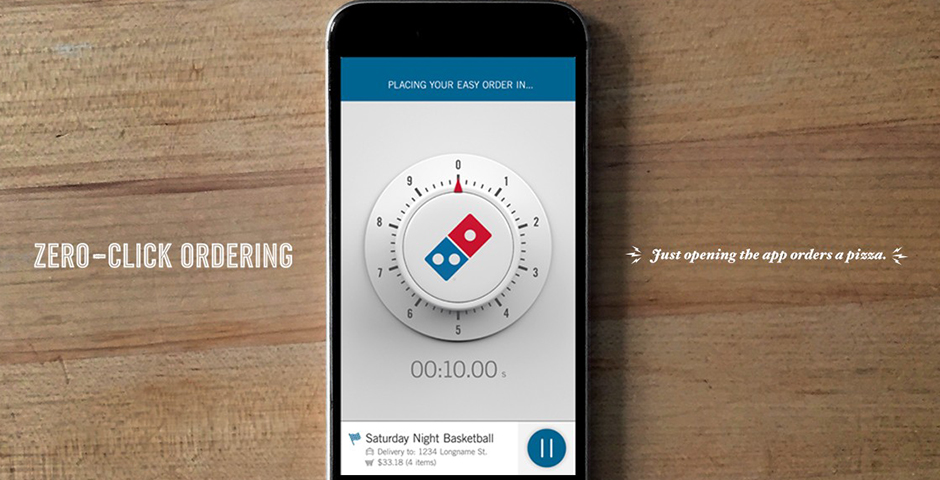 Honoree - Zero Click Ordering