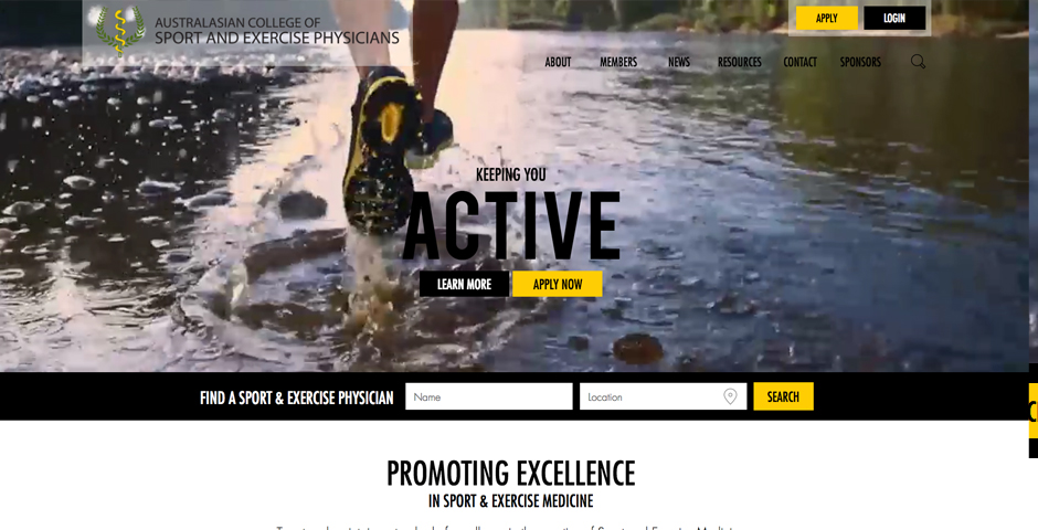 Nominee - Australasian College of Sport and Exercise Physician (ACSEP)