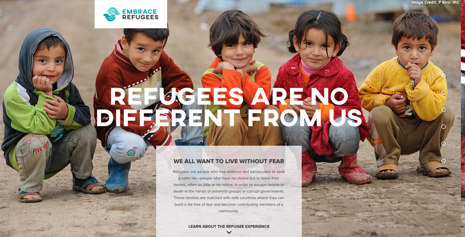 Nominee - Embrace Refugees