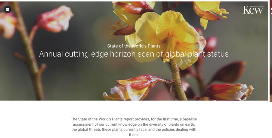 Nominee - State of the World’s Plants
