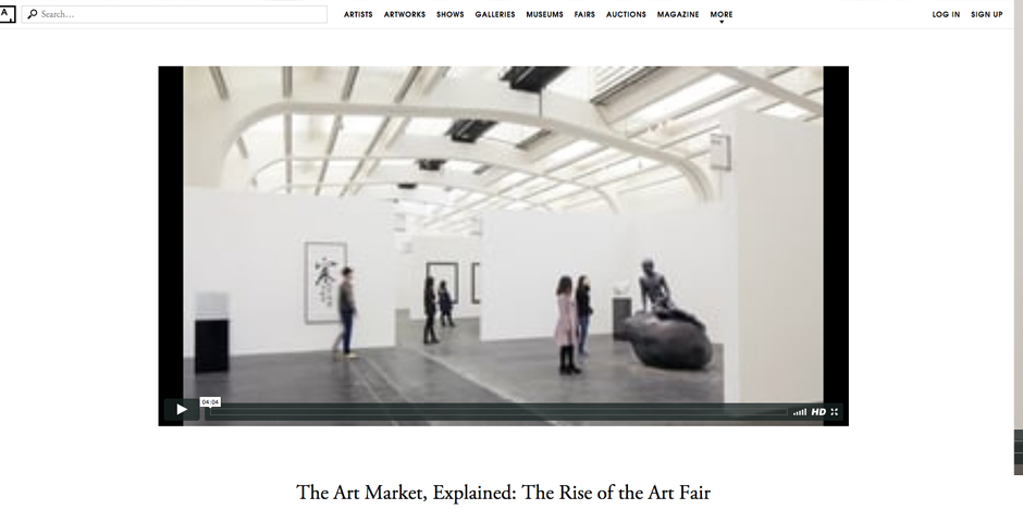 Honoree - The Art Market (in Four Parts)