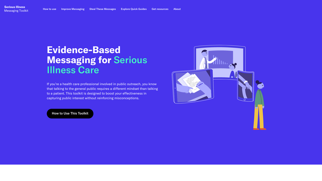 Serious Illness Messaging Toolkit by Constructive
