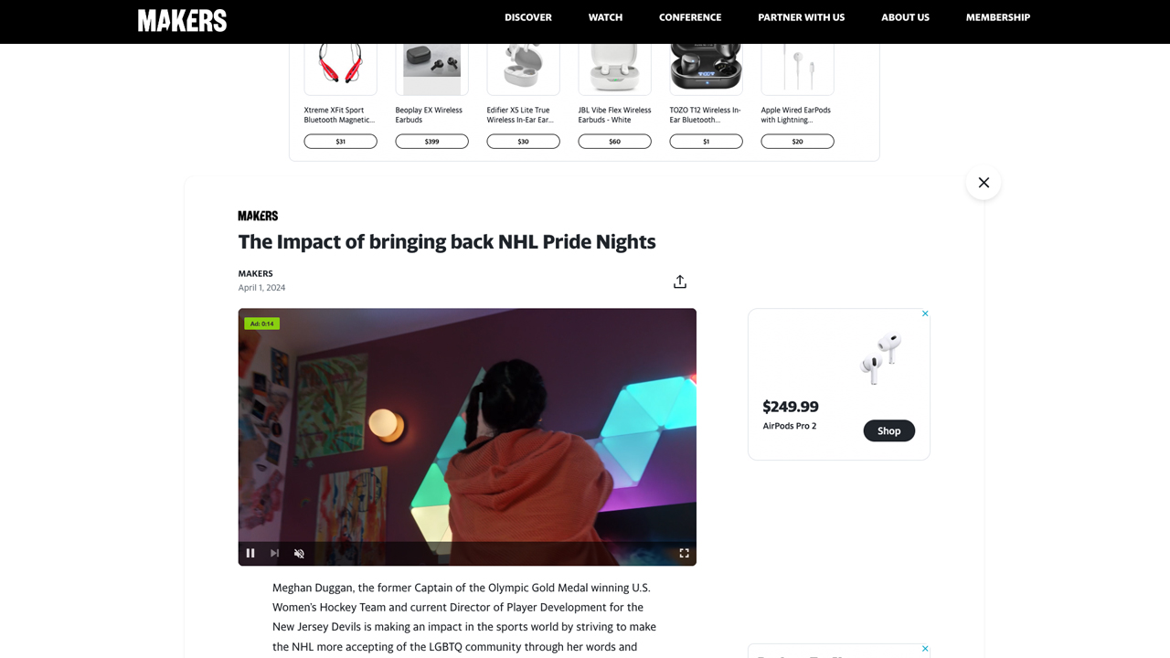Making Impact: Meghan Duggan by Yahoo