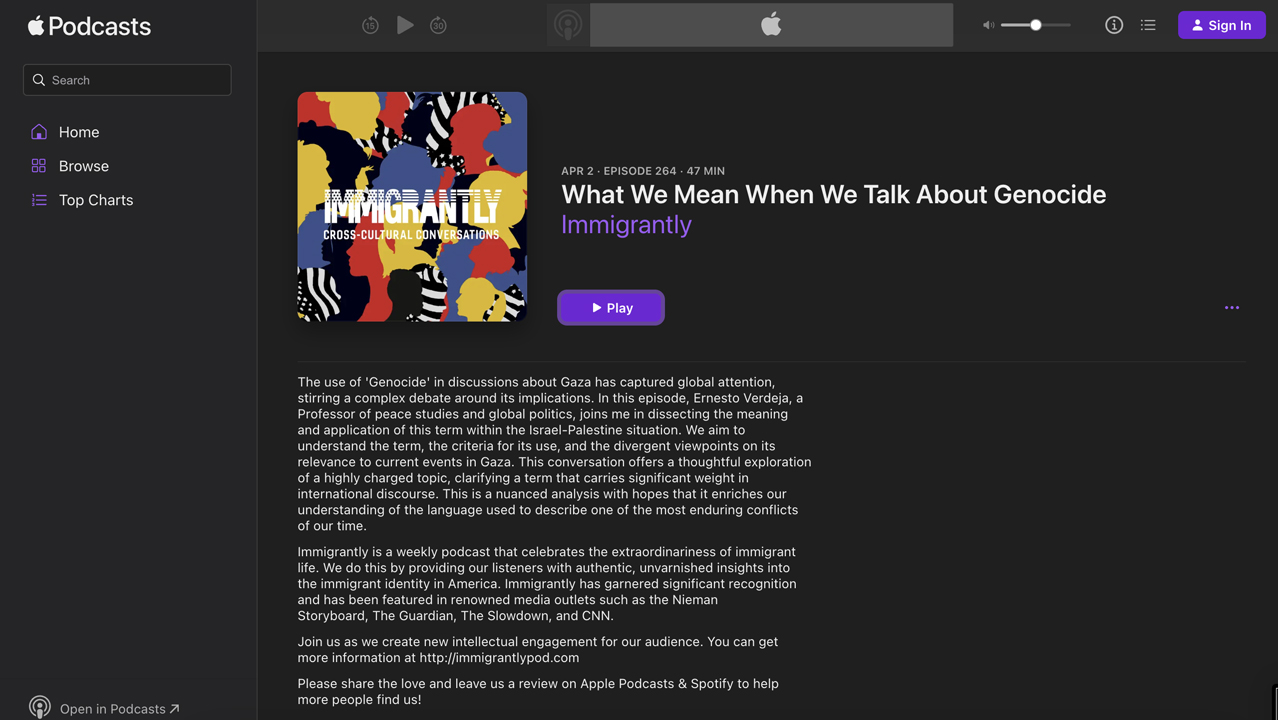 What We Mean When We Talk About Genocide by Immigrantly Media