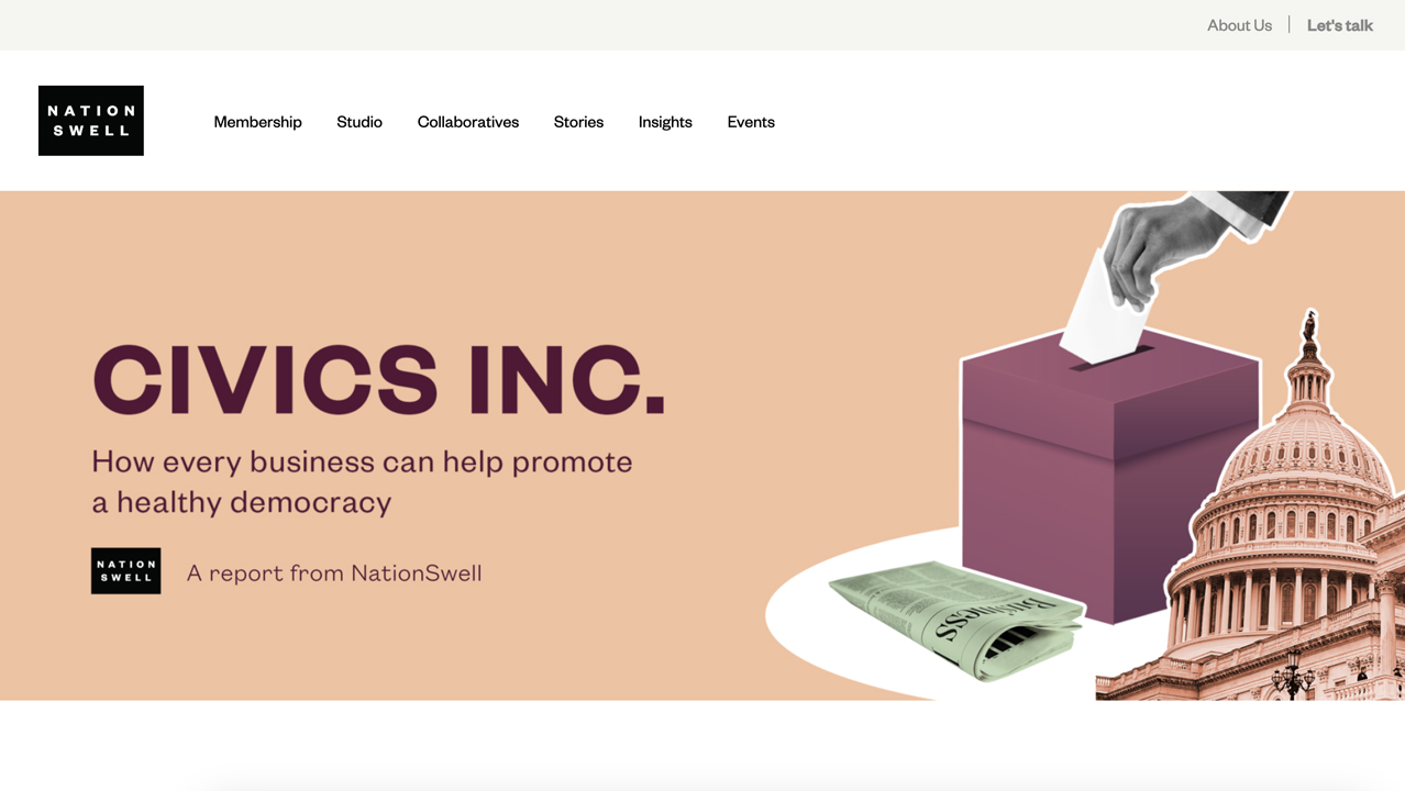 NationSwell's Civics Inc. by NationSwell