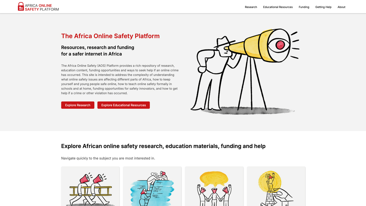 The Africa Online Safety Platform by Impact Amplifier Foundation