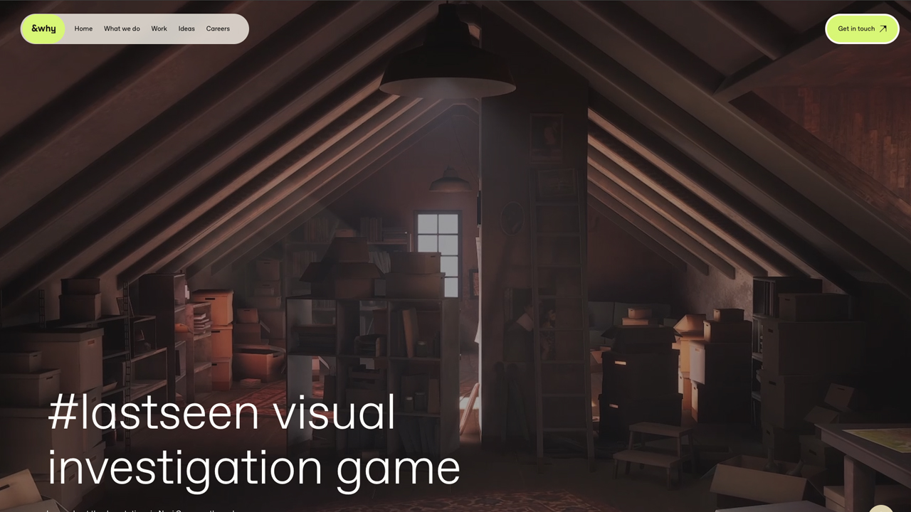 #lastseen - a holocaust investigation game by #lastseen