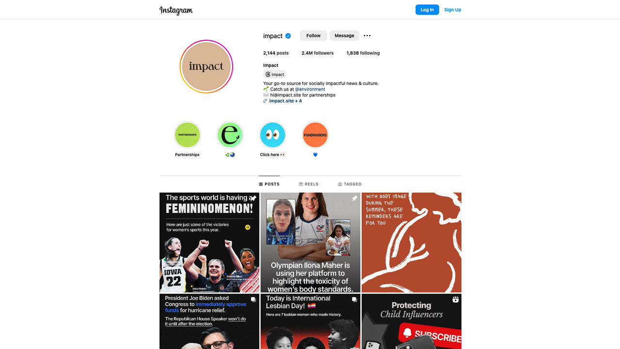 Education, Art & Culture: Social Media Content | @impact by Impact Media