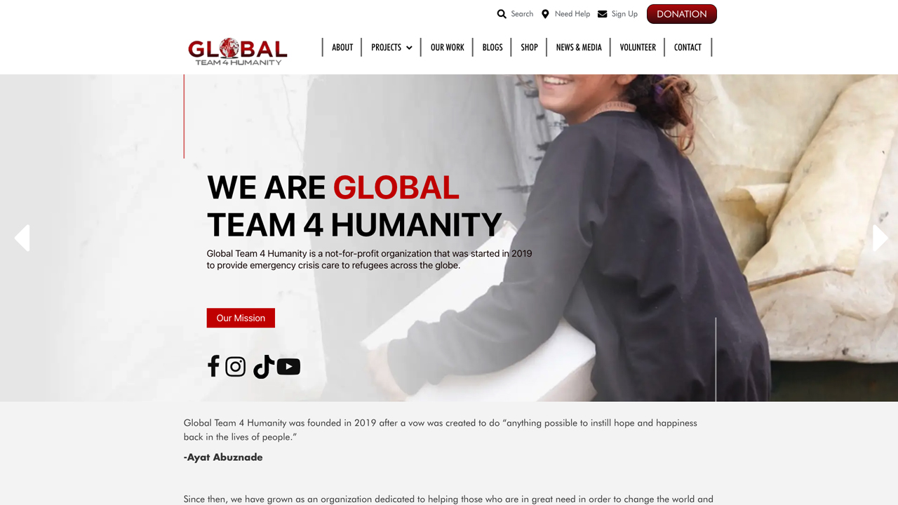 Ayat Abuznade by Global Team 4 Humanity