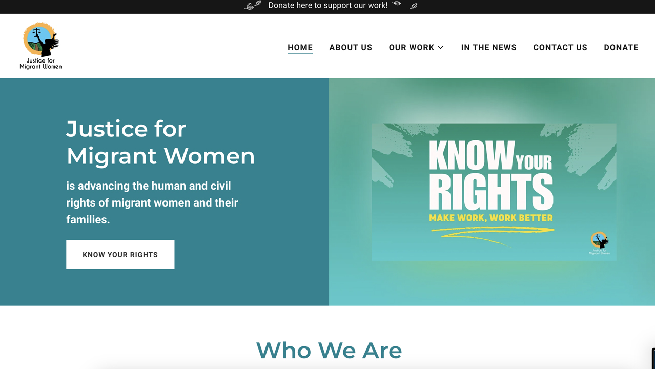 Mónica Ramírez by Justice for Migrant Women