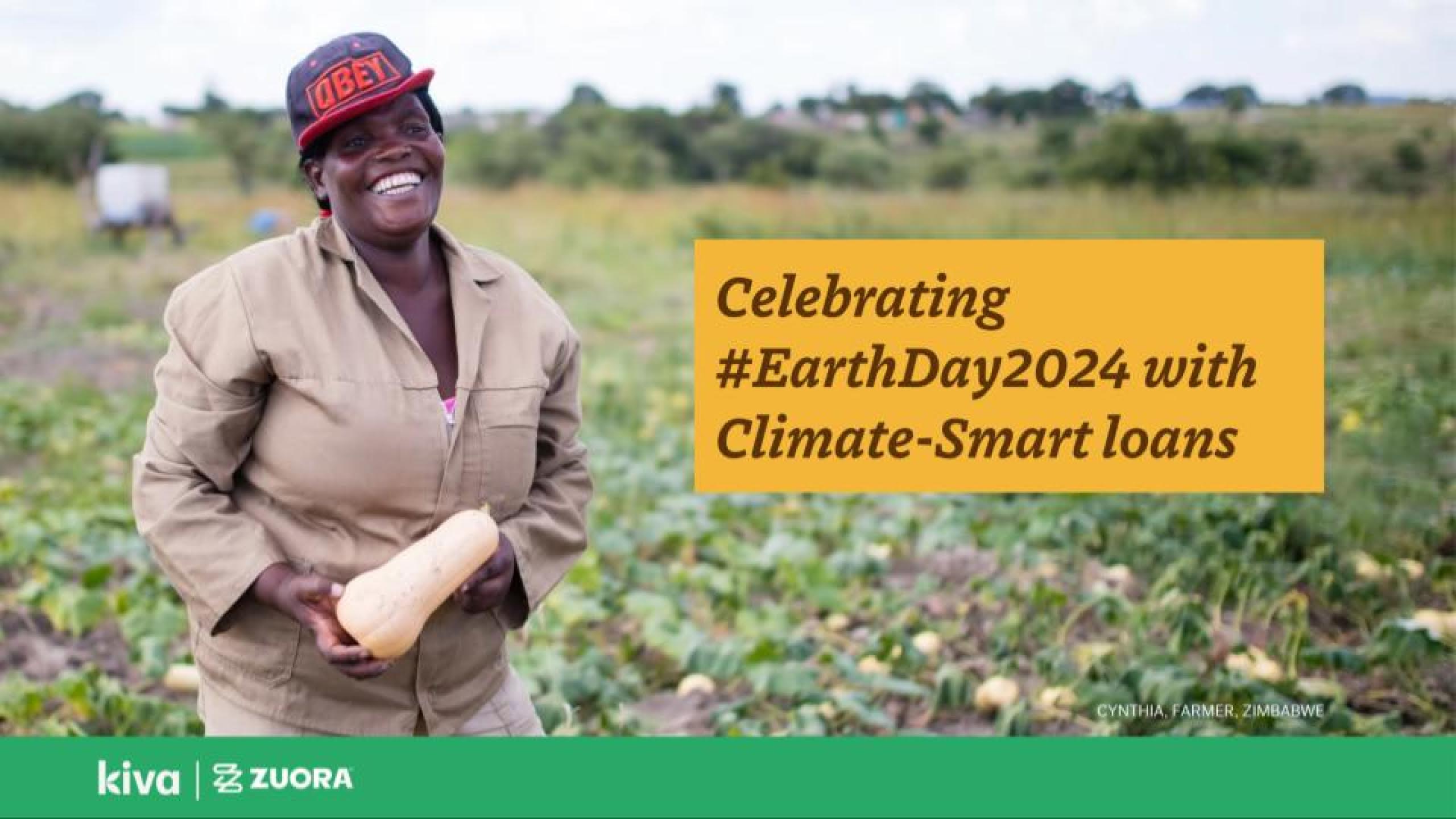 Celebrating #EarthDay2024 with Climate-Smart Loans: Kiva x Zuora by Kiva