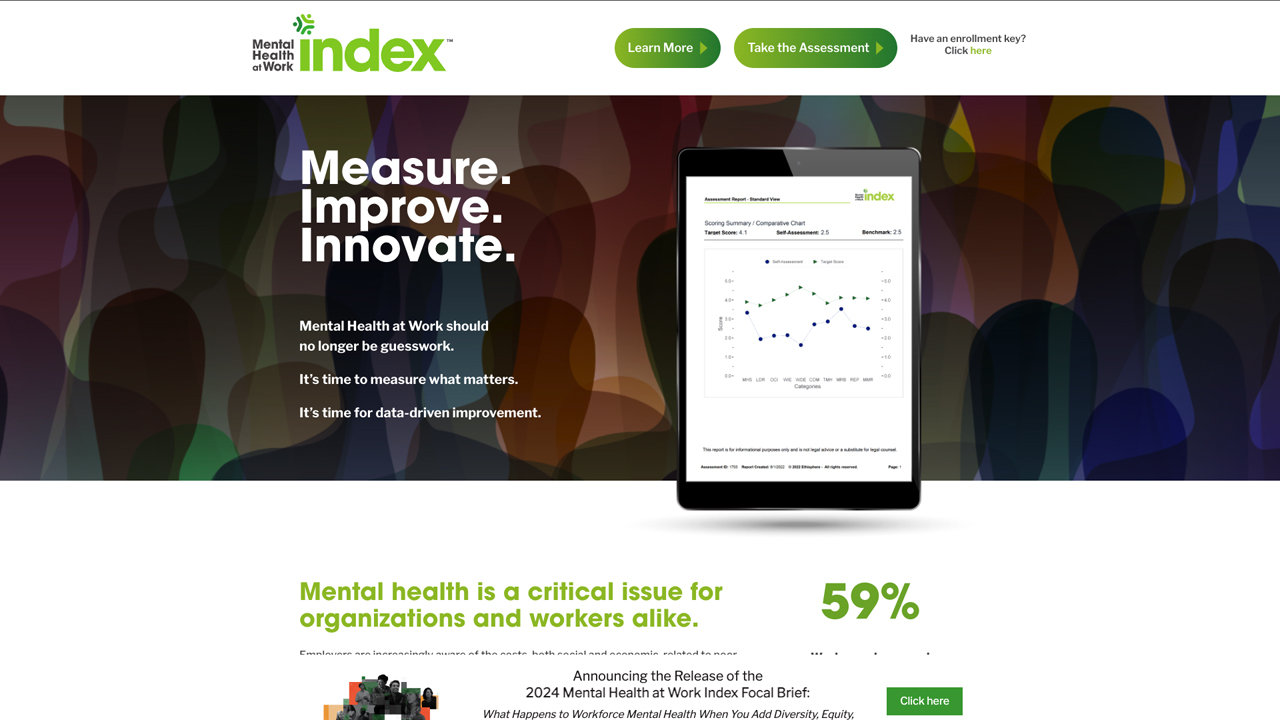 Mental Health at Work Index by One Mind