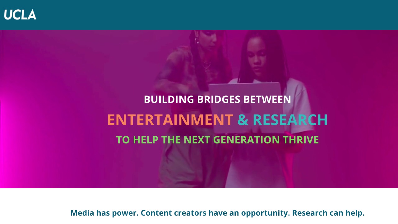 Teens and Screens Survey 2023 by Center for Scholars & Storytellers at UCLA
