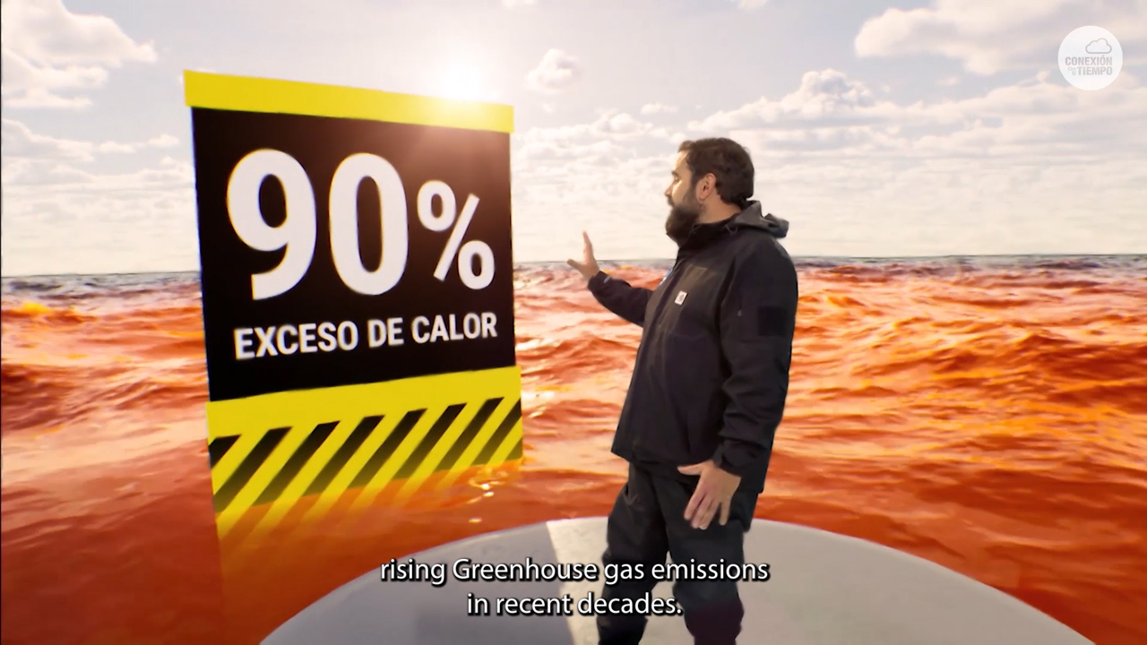 Warming waters by The Weather Channel