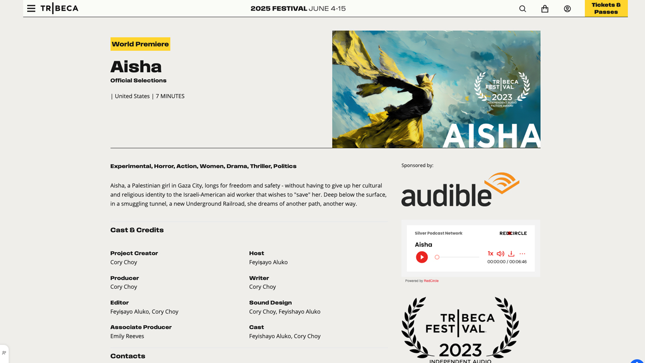 Aisha by Silver Sound
