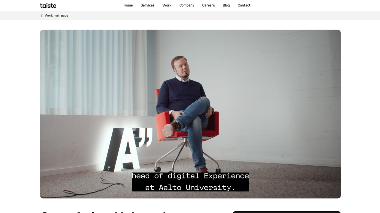 Aalto University Design System by Taiste
