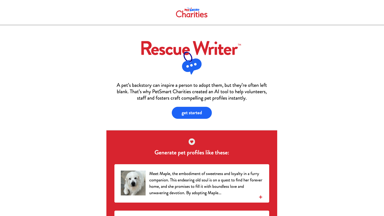 Rescue Writer by Deutsch LA