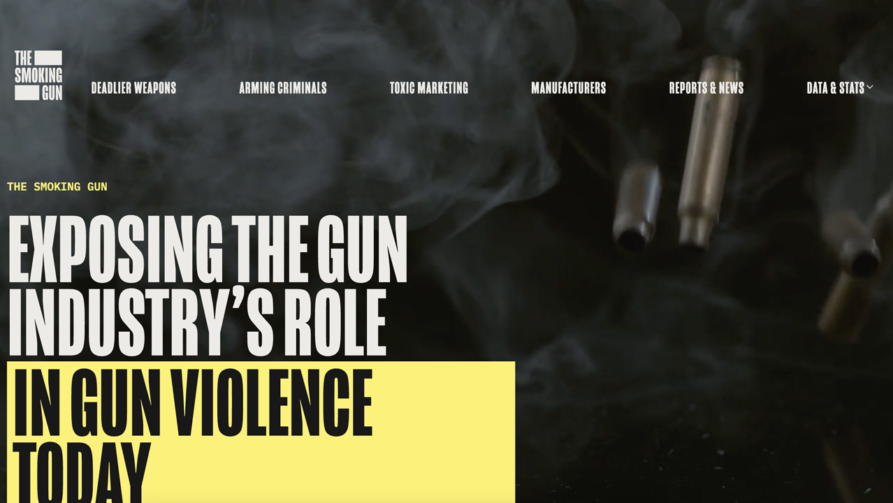 The Smoking Gun: Exposing The Gun Industry’s Role In Gun Violence Today by AGP