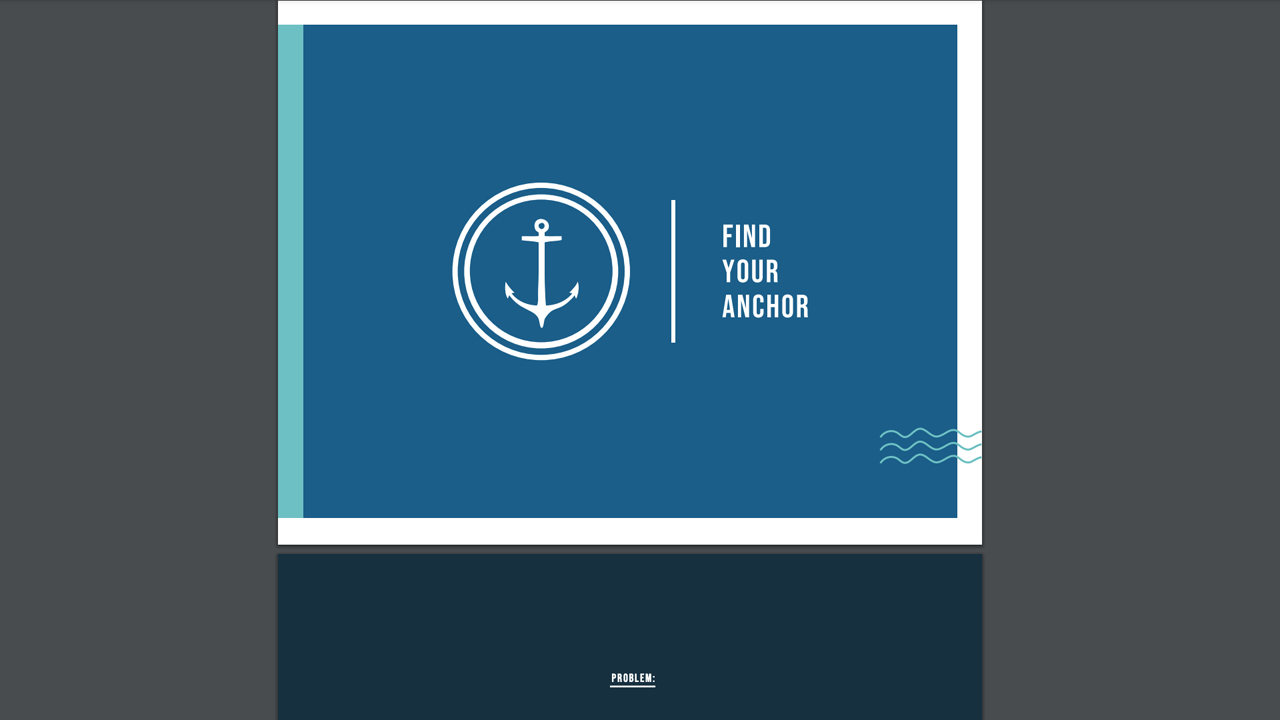 Find Your Anchor - grassroots suicide prevention by Find Your Anchor