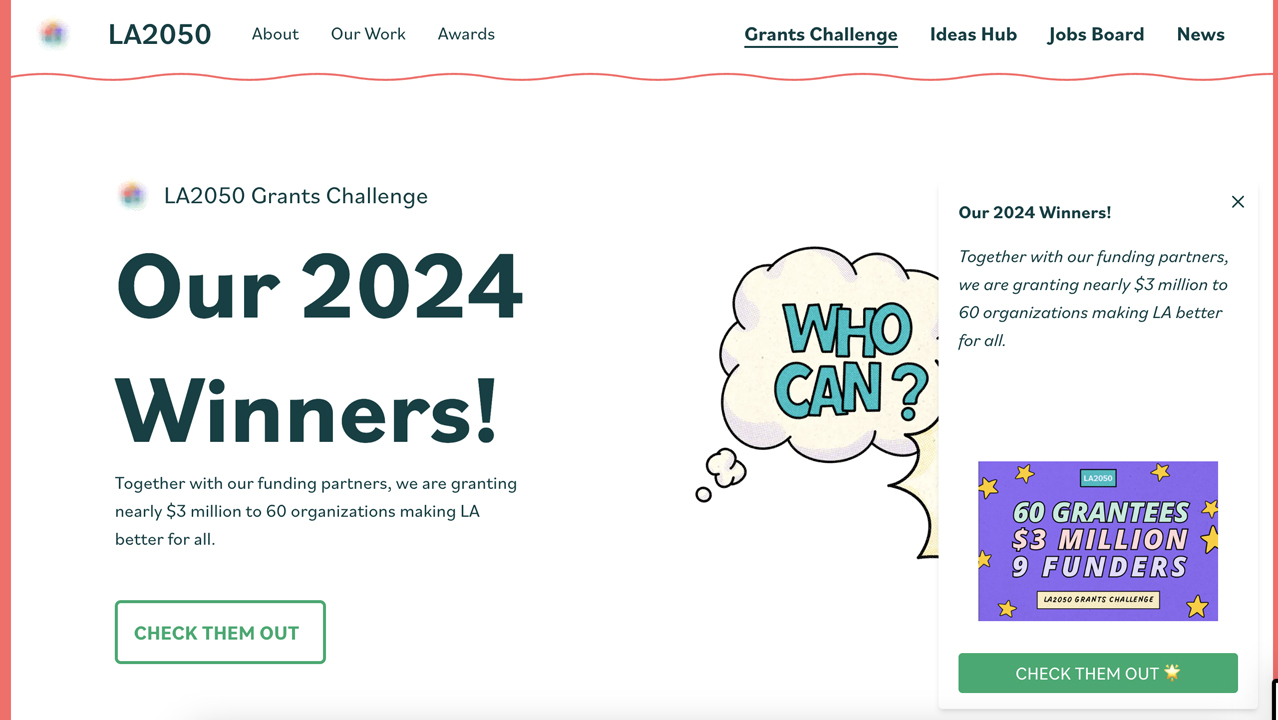 Who Can? YOU CAN! by Goldhirsh Foundation