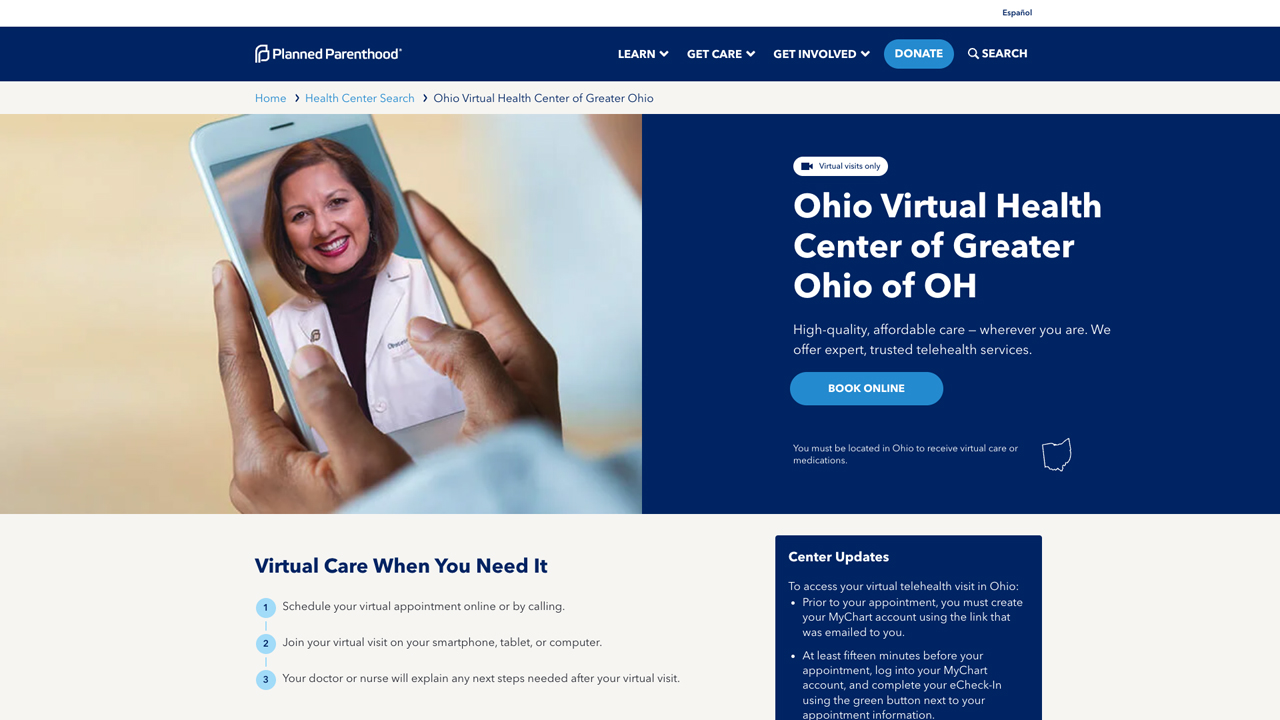 Planned Parenthood Virtual Health Centers by Planned Parenthood Federation of America