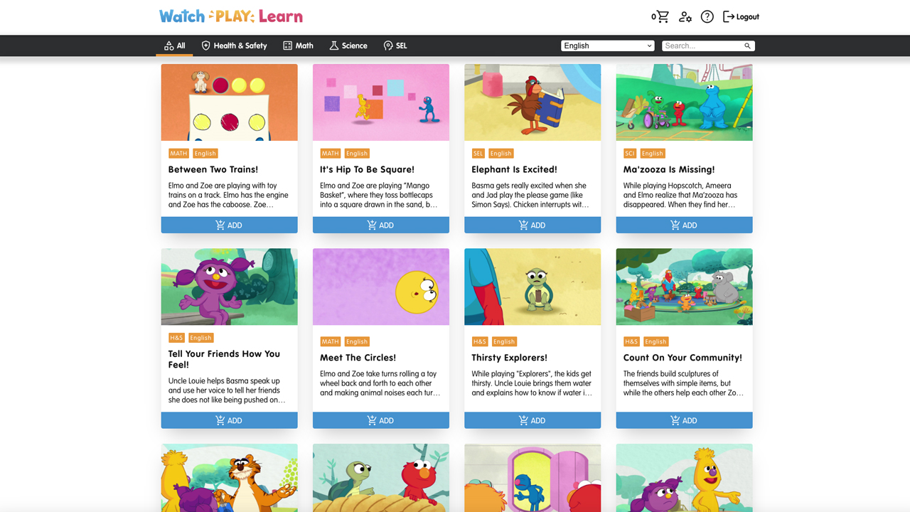 Watch Play Learn Distribution Hub by Sesame Workshop
