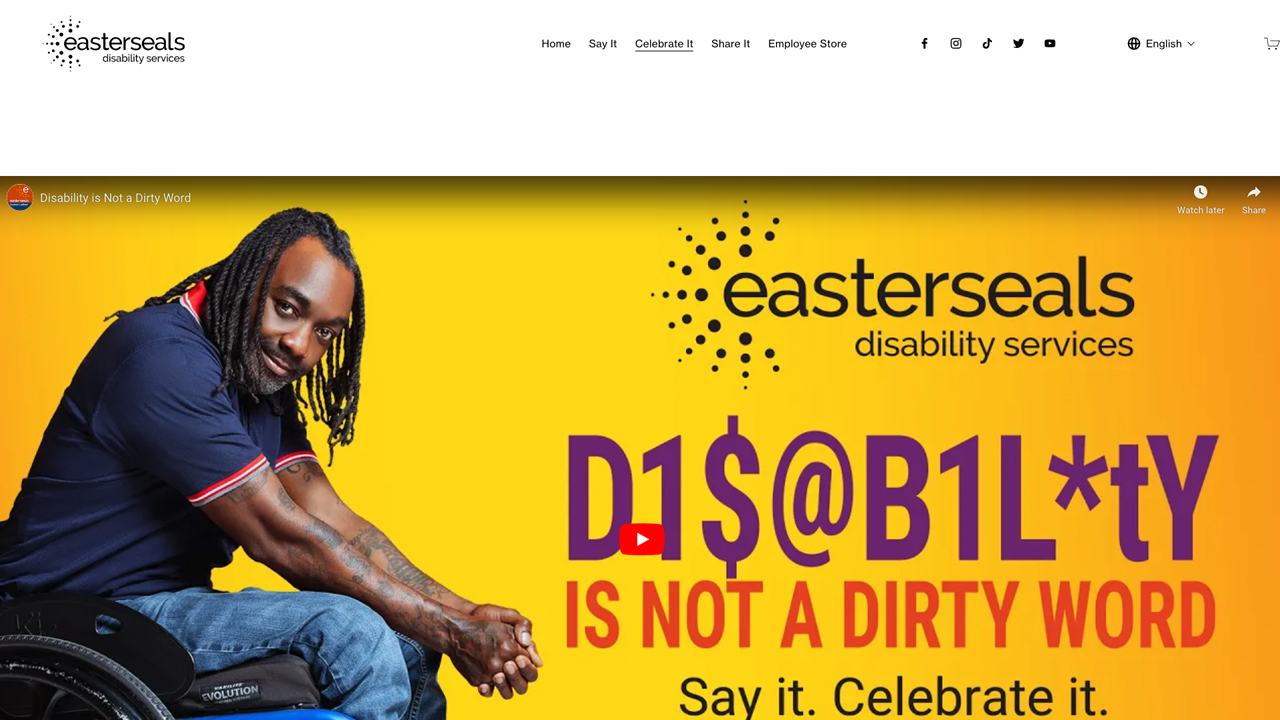 Disability is Not A Dirty Word by The House of Joy