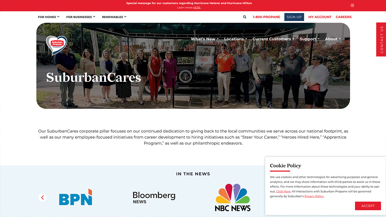 Suburban Propane's SuburbanCares Initiative by Suburban Propane