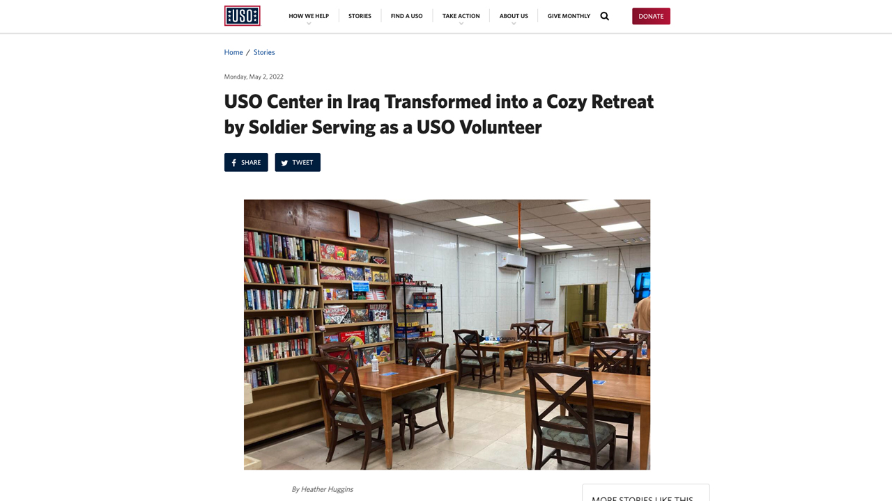 USO Centers Around the Globe by United Service Organization