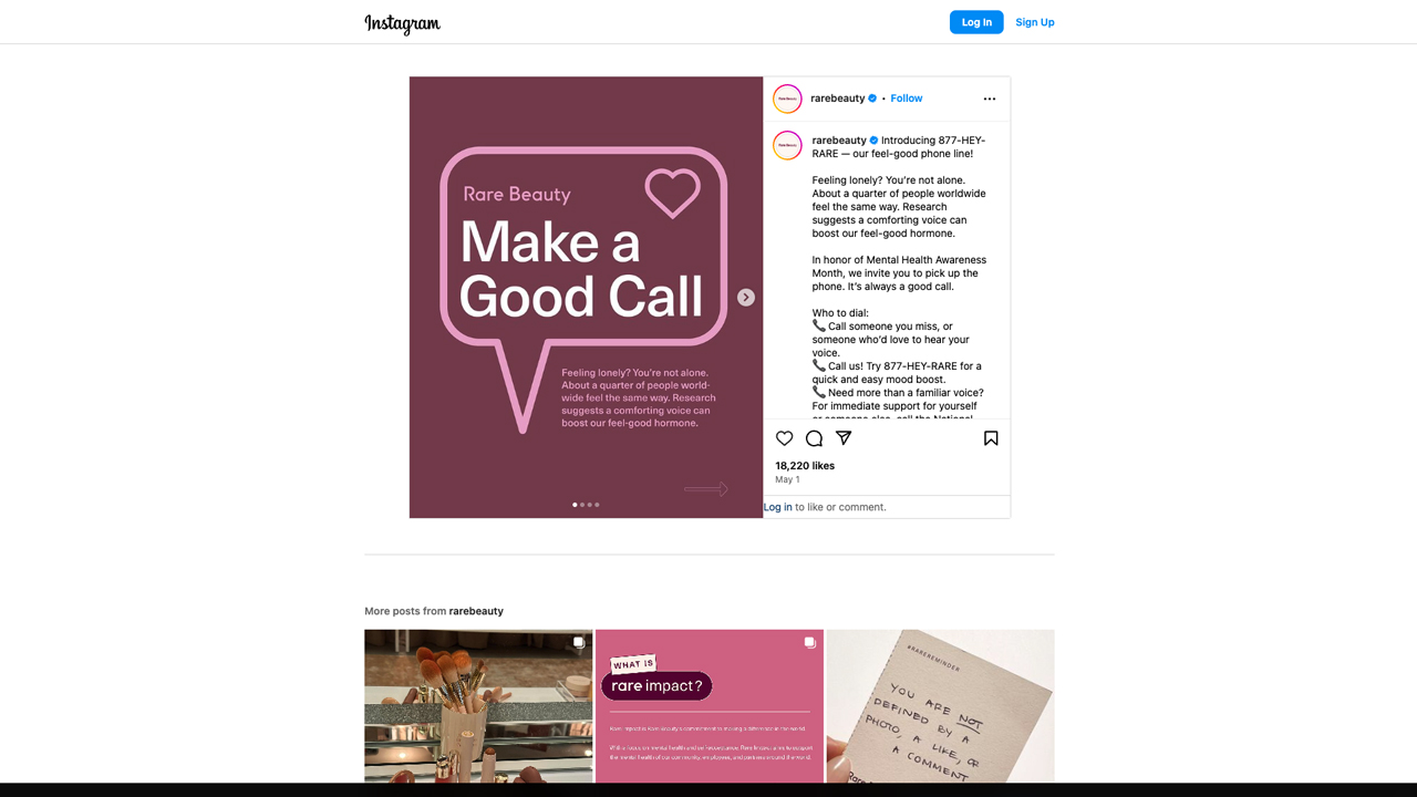 Make a Good Call by Rare Beauty