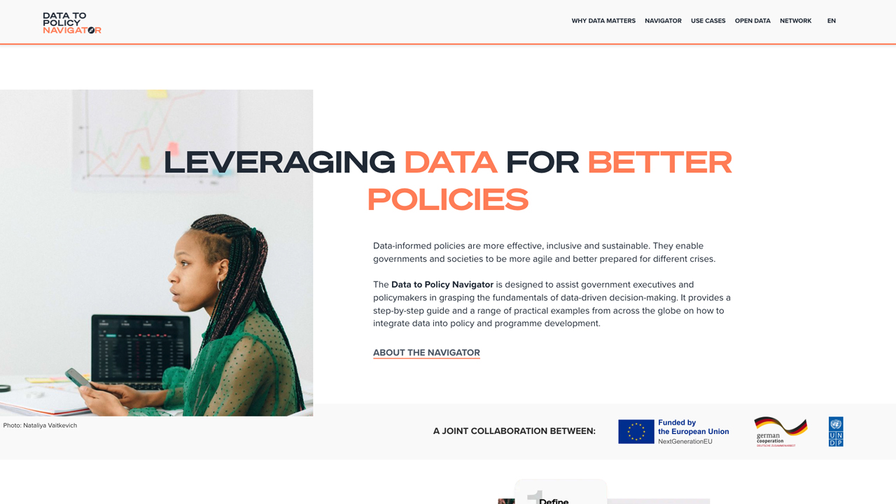 Data to Policy Navigator by UNDP