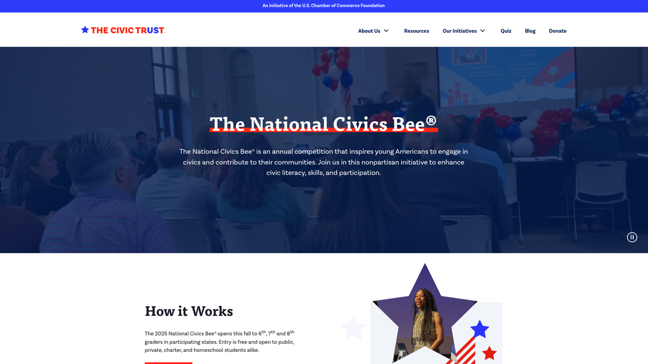 National Civics Bee®: Engaging Tomorrow's Leaders by U.S. Chamber of Commerce Foundation