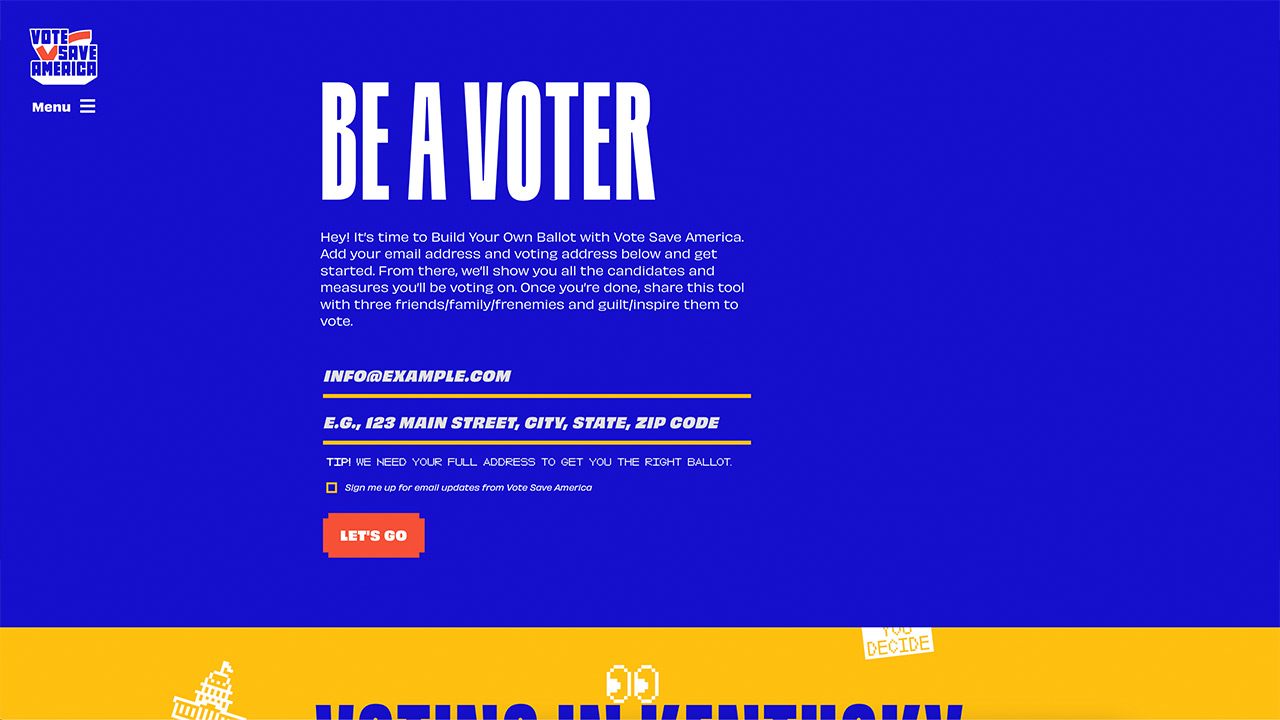 Vote Save America’s Organize or Else Program by Crooked Media