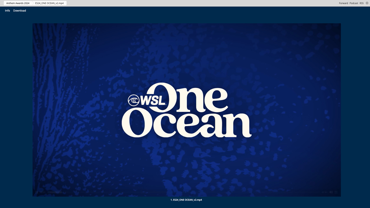 World Surf League / WSL One Ocean by World Surf League