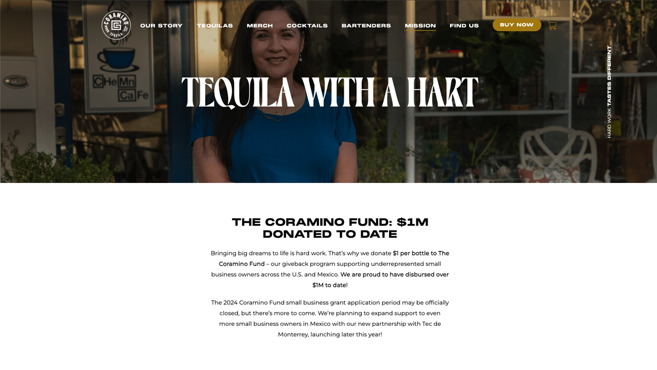 Gran Coramino's The Coramino Fund by Proximo Spirits