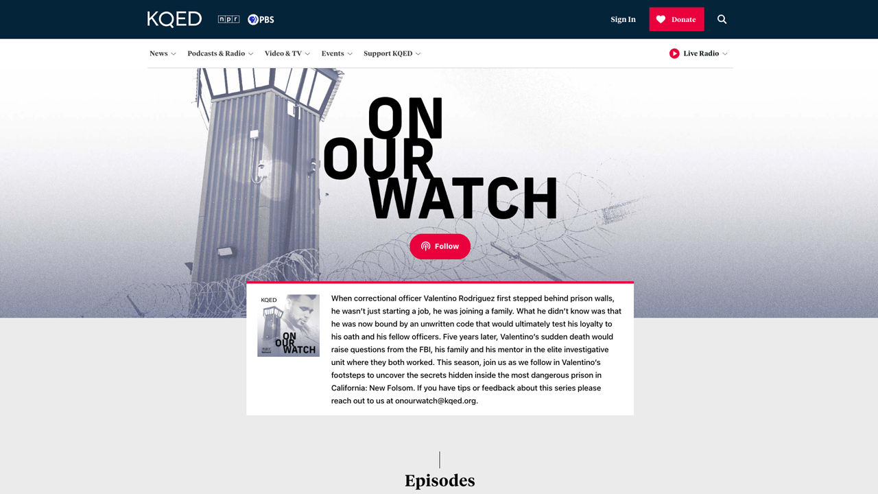 On Our Watch: New Folsom by KQED