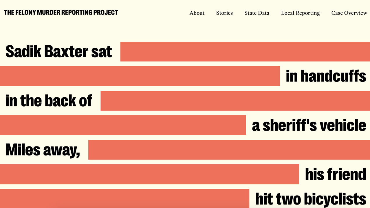 Felony Murder Reporting Project by Zealous and Yale Investigative Reporting Lab