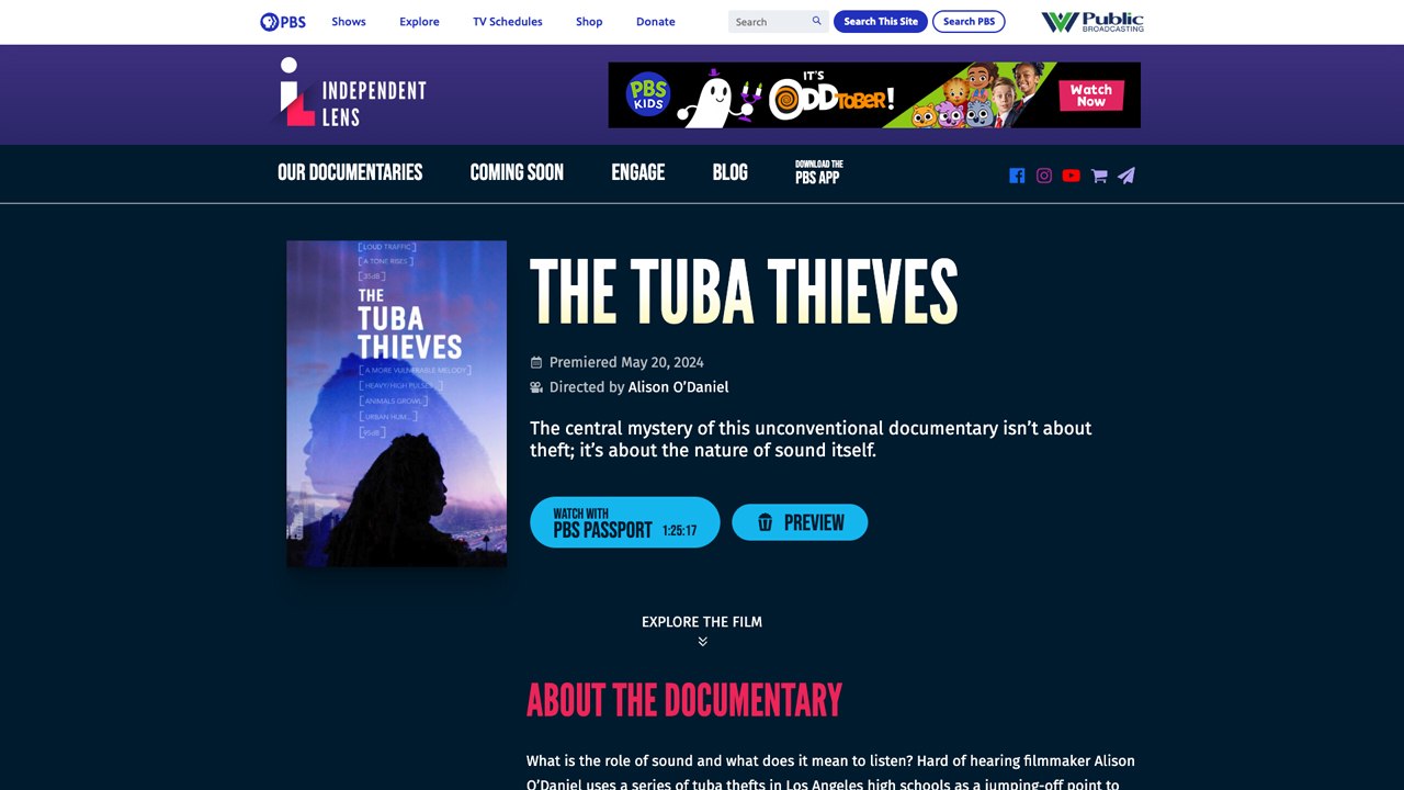 Tuba Thieves Indie Lens Pop-Up by ITVS