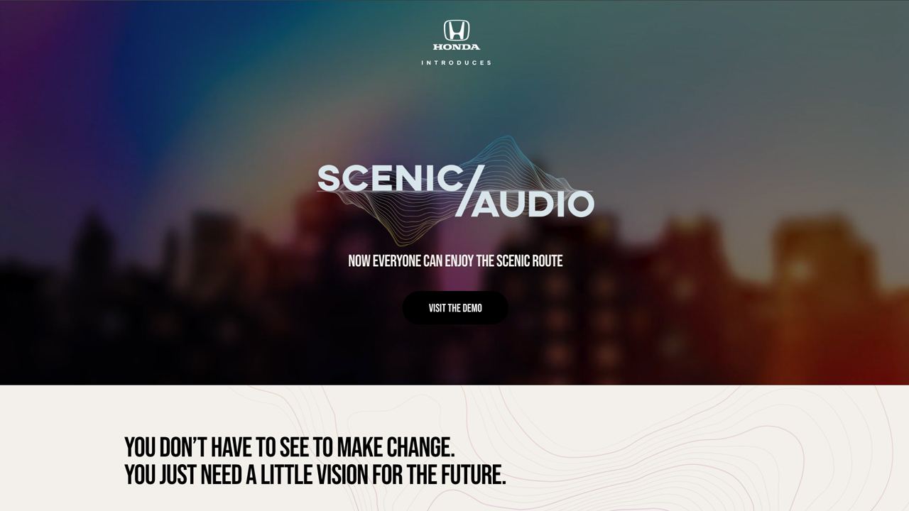 Scenic Audio by VML
