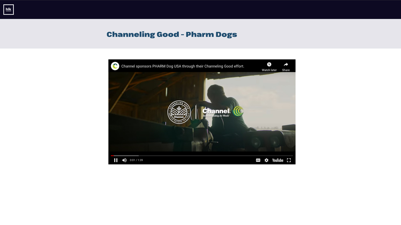 Channeling Good –  Pharm Dogs by HLK