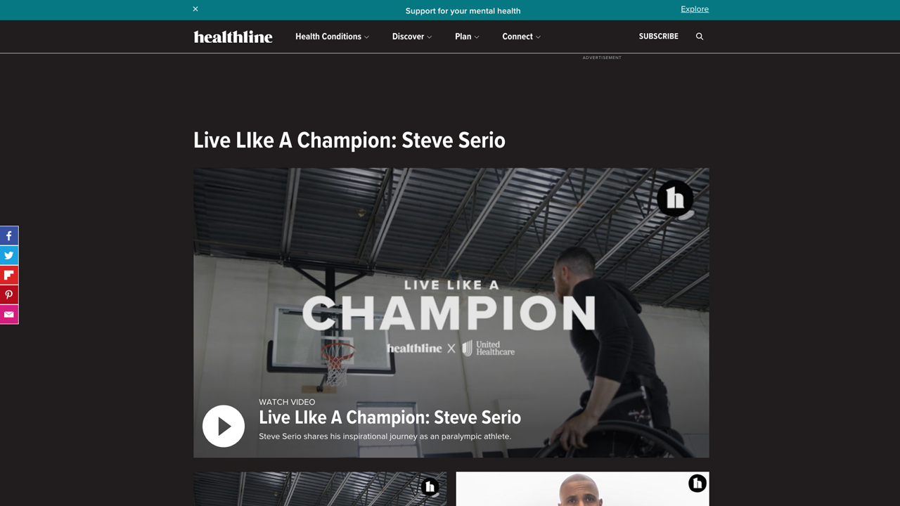 Live Like A Champion by Healthline