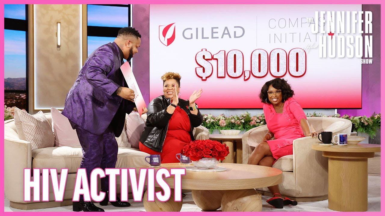 Jennifer Hudson Show & Gilead Sciences Surprise HIV Activist by The Artemis Agency LLC