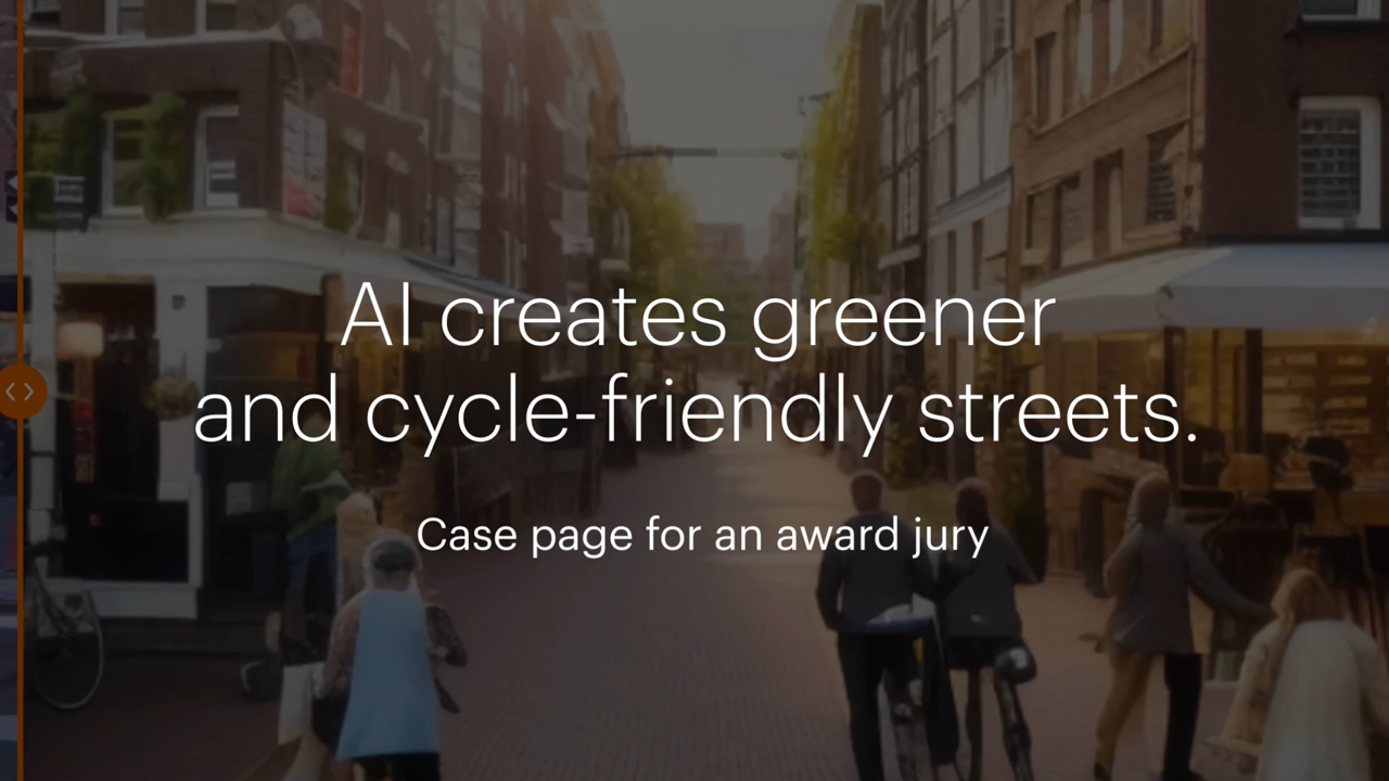 AI creates cycle-friendly streets by Norday