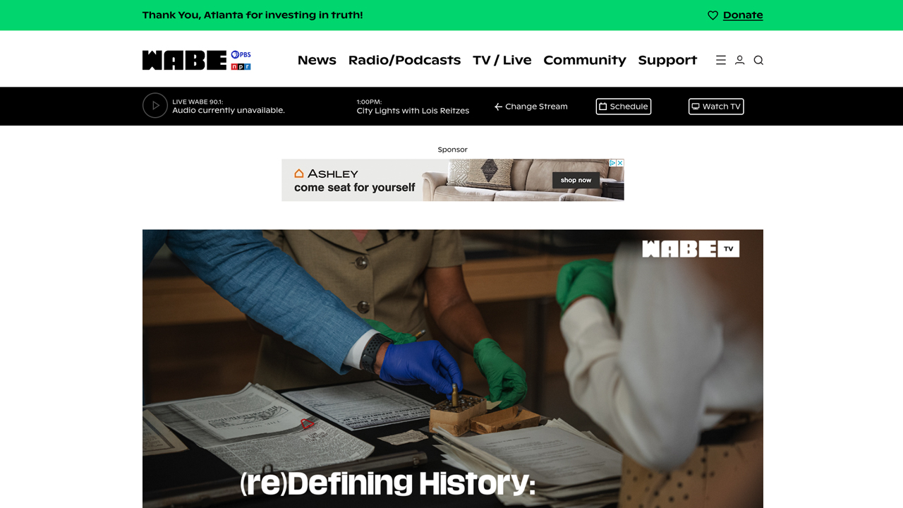 ReDefining History by WABE